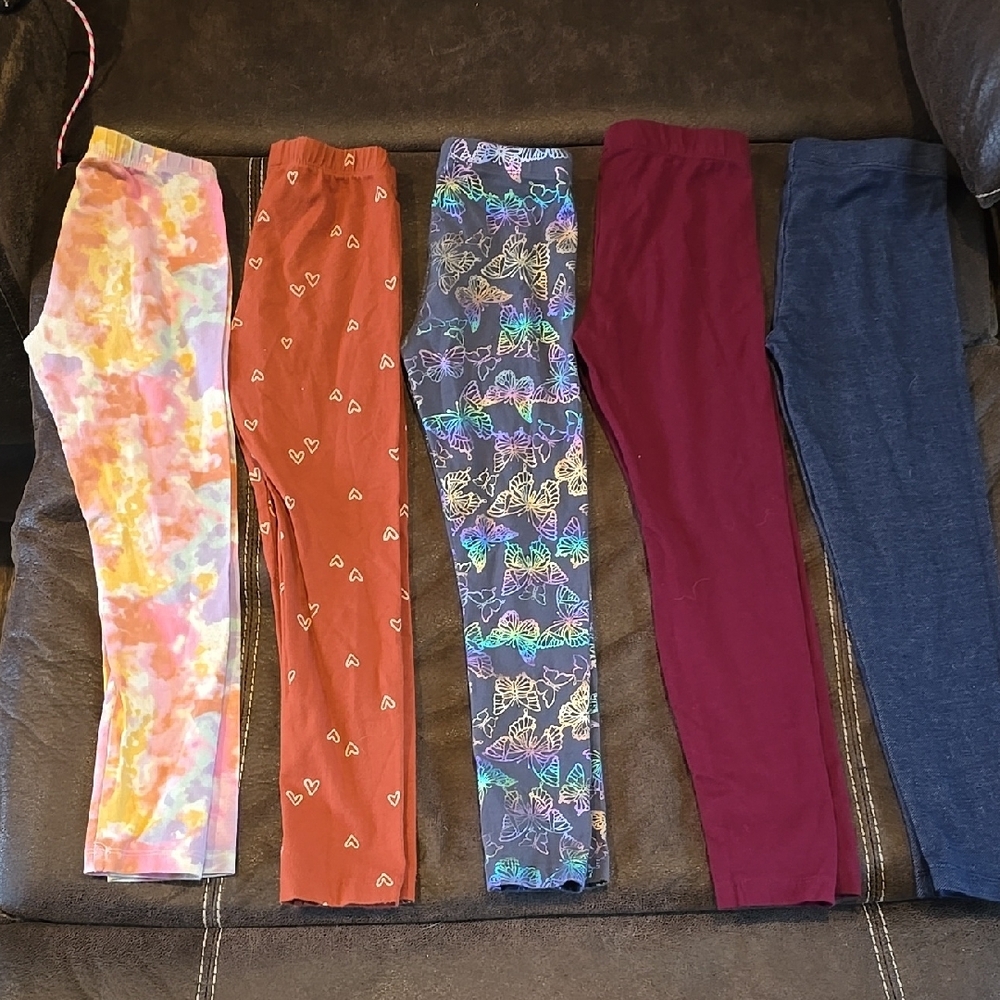 Multicolor Kids Leggings Set